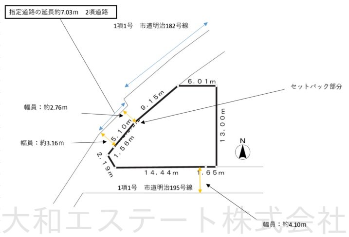 藤沢市羽鳥２丁目古家付土地