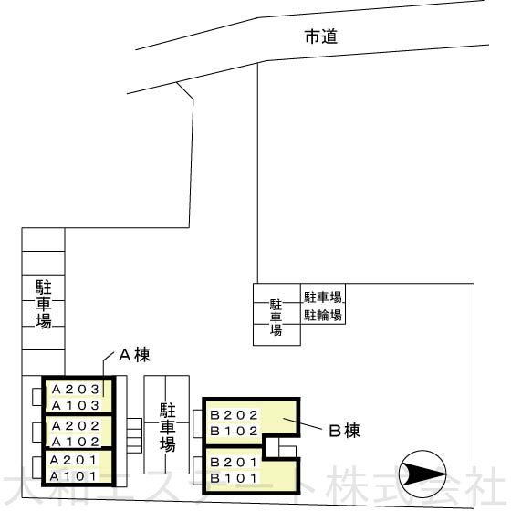 アムールA棟、B棟